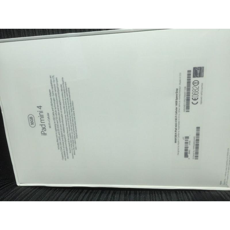 Brand new iPad mini 4