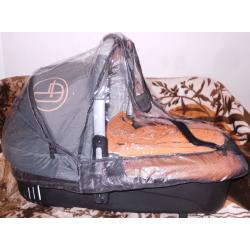 JANE SLALOM CARRYCOT/ RAIN COVER,FOOT APRON, JONE LEWIS MATTRESS,INSTRUCTIONS,