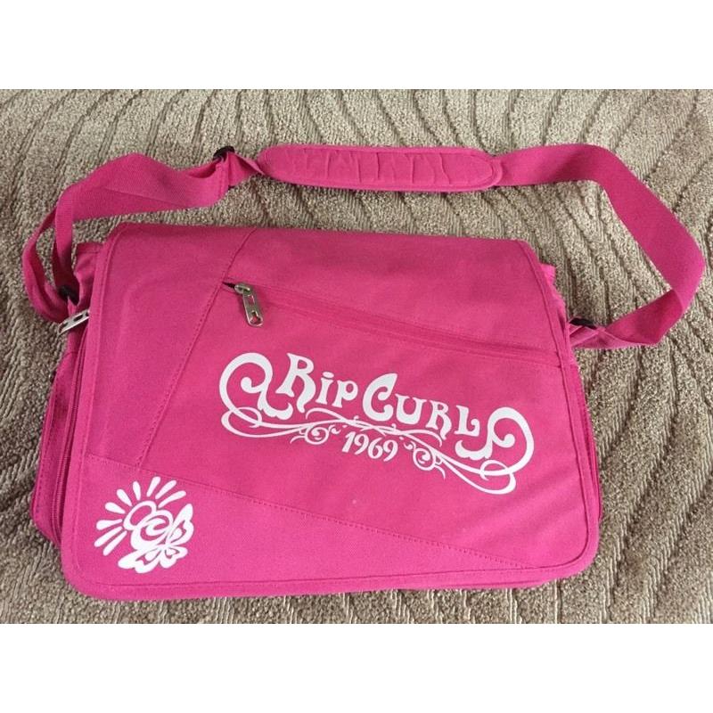 Ripcurl pink laptop bag