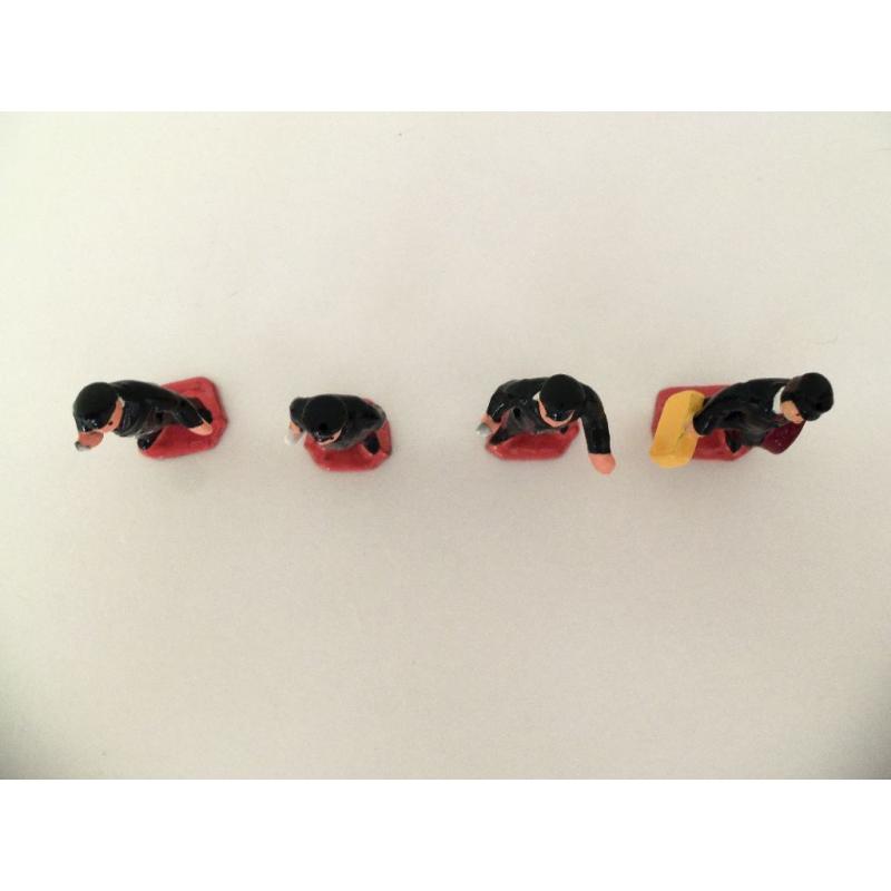 Hornby O Gauge Station Staff x 4
