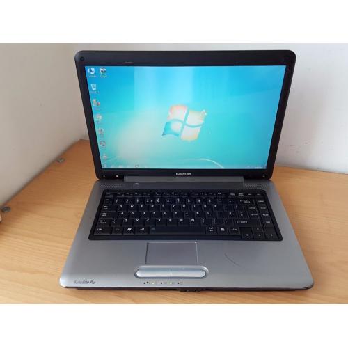 Toshiba Laptop Windows 7 Office 250GB Hard Drive 2GB RAM