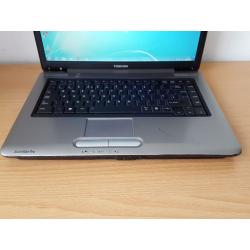 Toshiba Laptop Windows 7 Office 250GB Hard Drive 2GB RAM