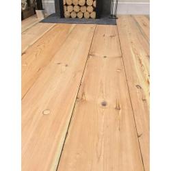 Reclaimed Pine Floor boards various sizes 6 to 11 Inch Wide