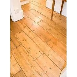 Reclaimed Pine Floor boards various sizes 6 to 11 Inch Wide