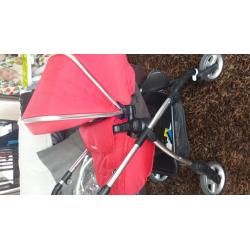 silver cross wayfarer pushchair & carrycot