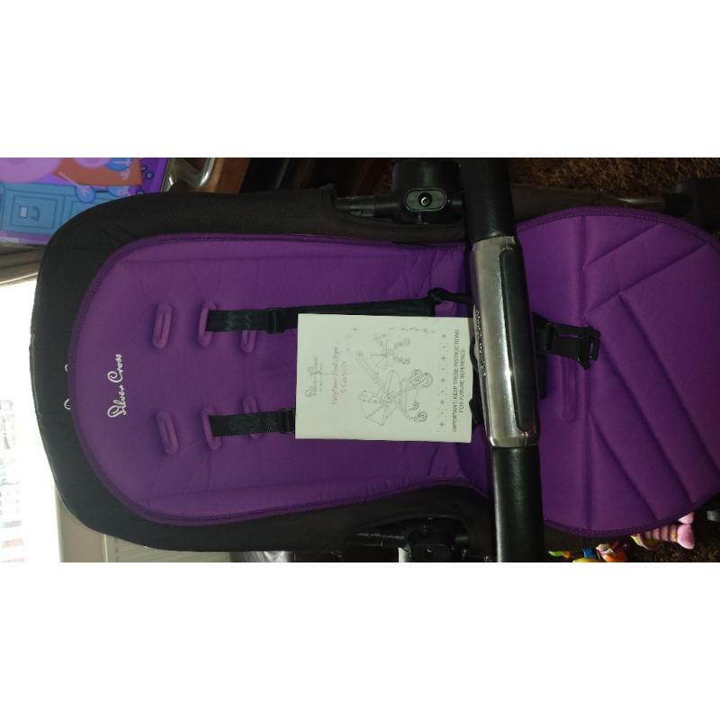 silver cross wayfarer pushchair & carrycot