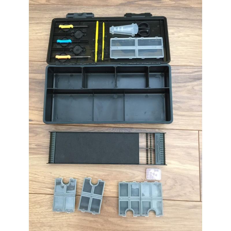 Korum rig tackle box new