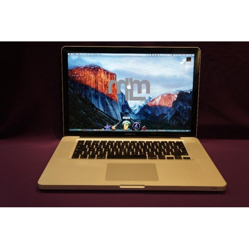 2Ghz i7 15.4" Apple MACBOOK PRO CORE i7 4Gb 500GB HD CUBASE 8 MASSIVE FINAL CUT PRO X LOGIC PRO X