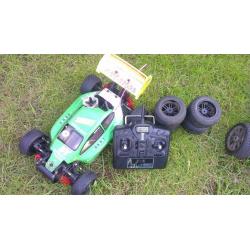 second hand RC Nitro cars three for sale
