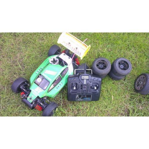 second hand RC Nitro cars three for sale