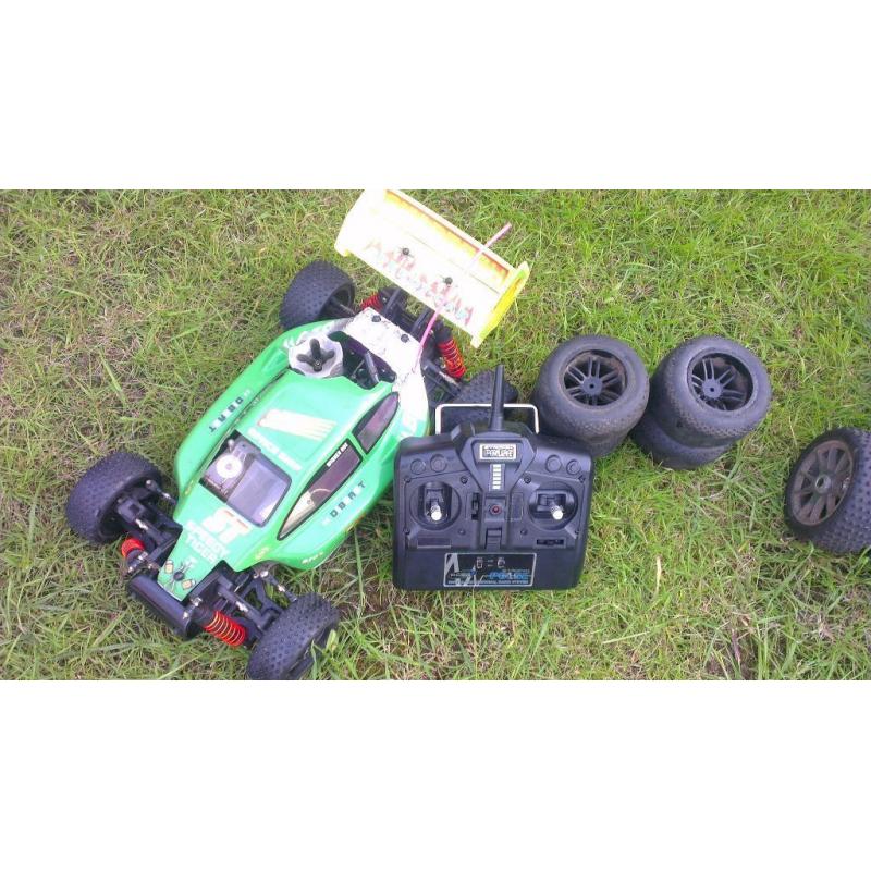second hand RC Nitro cars three for sale