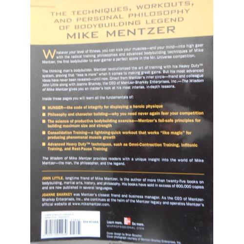 The Wisdom of Mike Mentzer book