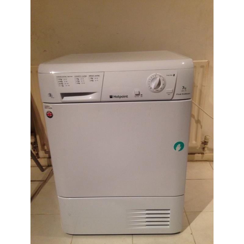 Hotpoint condenser tumble dryer 3 months old