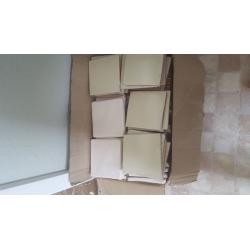 BRAND NEW TILES COLOUR CREAM AND LIGHT YELLOW