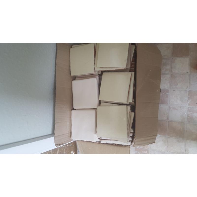BRAND NEW TILES COLOUR CREAM AND LIGHT YELLOW