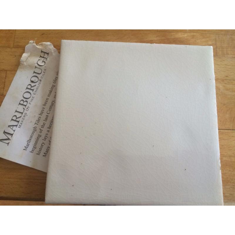 24 x Marlborough tiles. Antique white hand made from Contemporary Classics