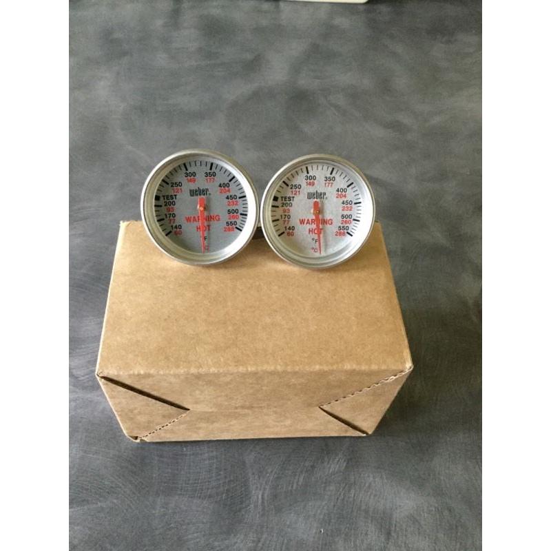 Genuine Weber Gas BBQ Thermometers