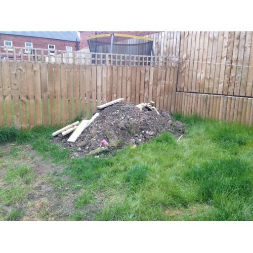 Garden soil/rubble