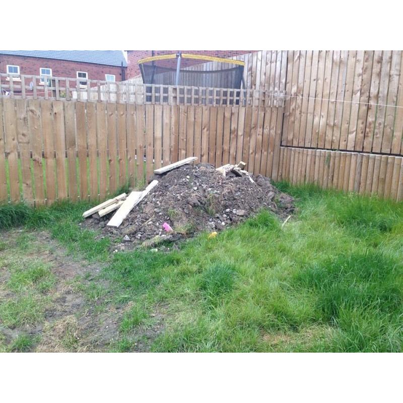 Garden soil/rubble