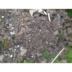 Garden soil/rubble