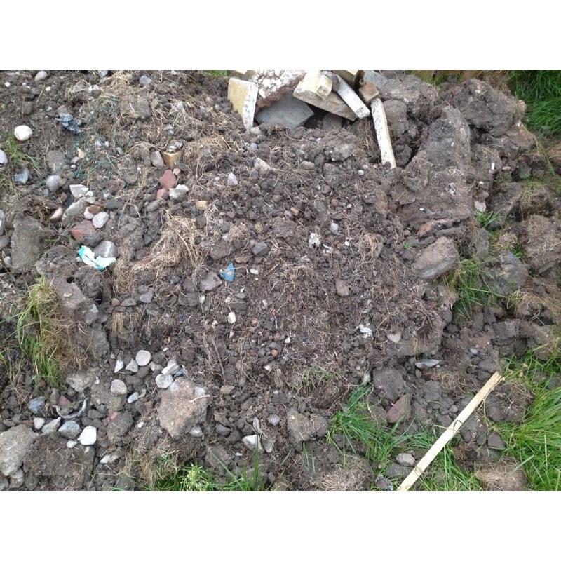 Garden soil/rubble