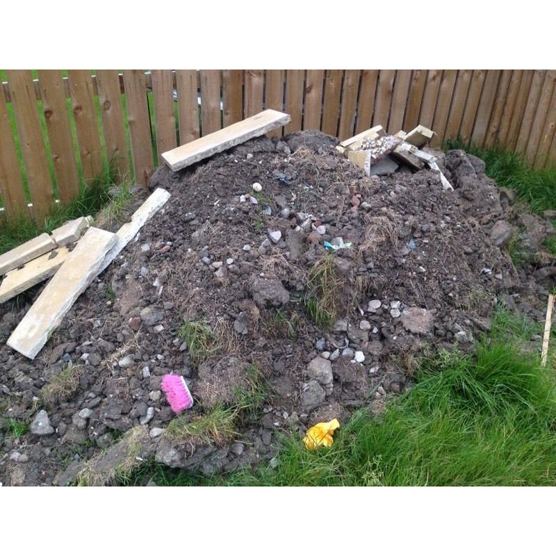Garden soil/rubble