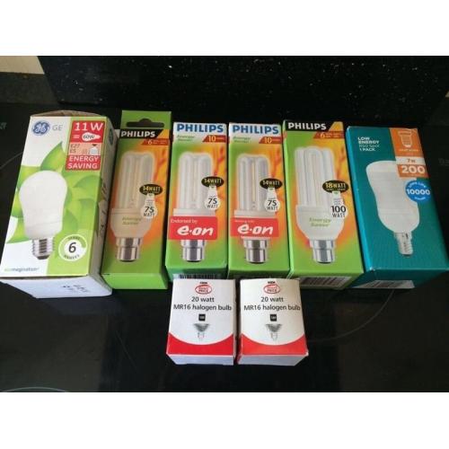 Energy Saving Light Bulbs NEW