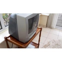 TV with video player in good working order. Small. Ideal spare.
