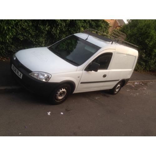 Vauxhall combo van cheap van May px car