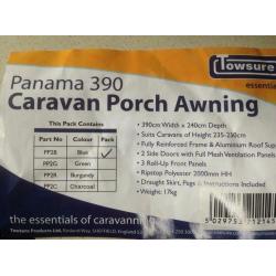 Towsure Panama 390 caravan porch awning