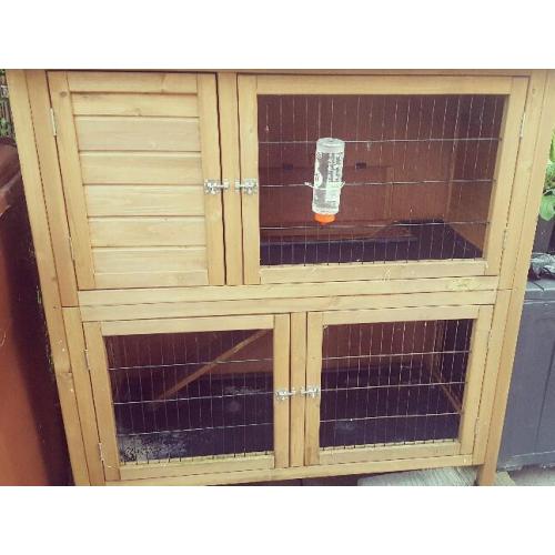 Double Rabbit cage