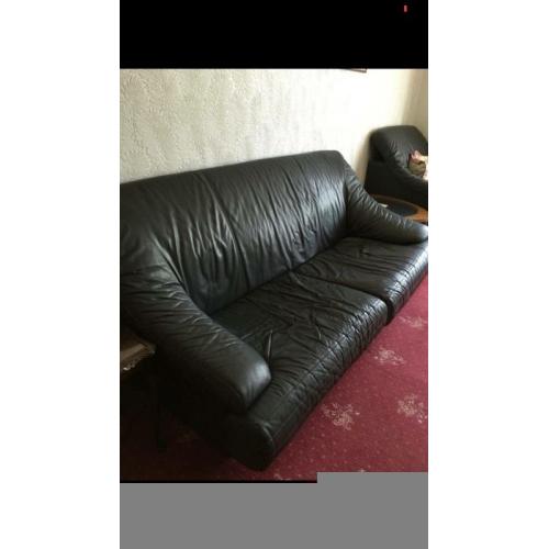 Leather sofa