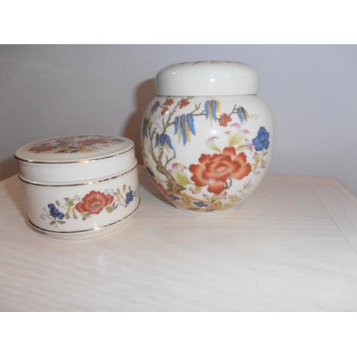 ginger jar and trinket dish