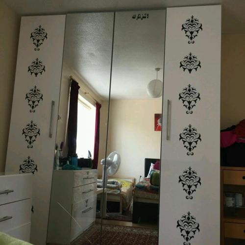 Ikea Pax Wardrobe with 2 Mirror Doors Clearance