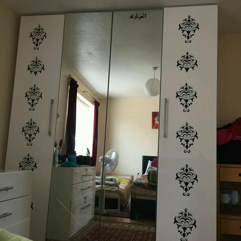 Ikea Pax Wardrobe with 2 Mirror Doors Clearance