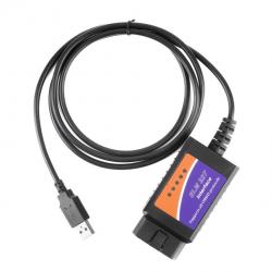ELM327 OBD2 OBDII CAN-BUS Auto Car USB Diagnostic Interface Code Scanner