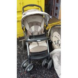 GRACO CAR SEAT AND PUSHCHAIR