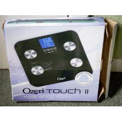 Tanita BC601 Innerscan V and Ozeri Touch II Body Fat Composition Bathroom Scales - Spares or repair