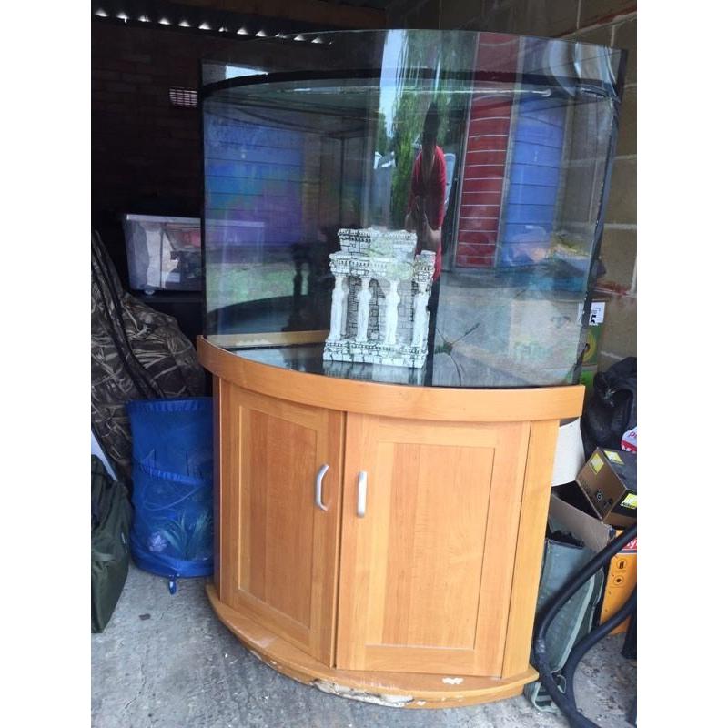 Aqua One Windsor 88 Large Corner Aquarium