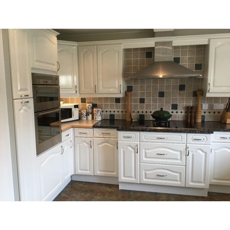 Kitchen units and appliances for sale. To be professionally removed 11th July