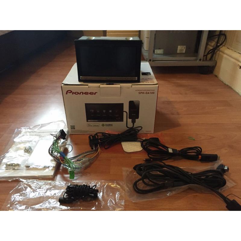 PIONEER SPH DA-100 GPS DOUBLE DIN HEADUNIT