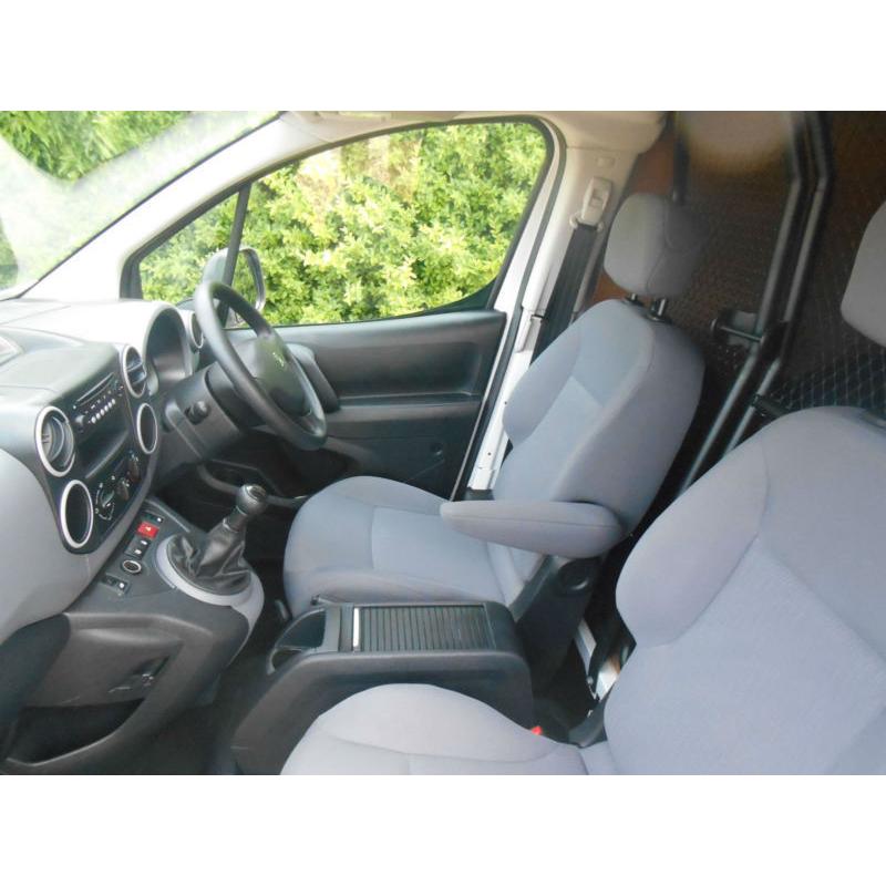 2013 13 PEUGEOT PARTNER 1.6HDI 850 1 OWNER FSH 52000 MILES IMMACULATE VAN
