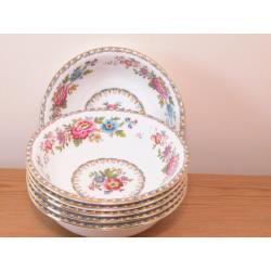 Royal Grafton Malvern dessert bowls, 6 off