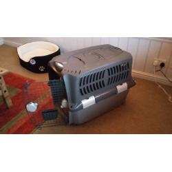 Airline approved dog crate
