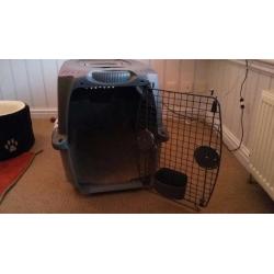 Airline approved dog crate