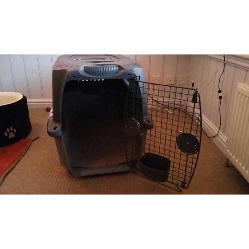 Airline approved dog crate