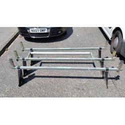 Ford transit mk7 highroof bars (rhino)
