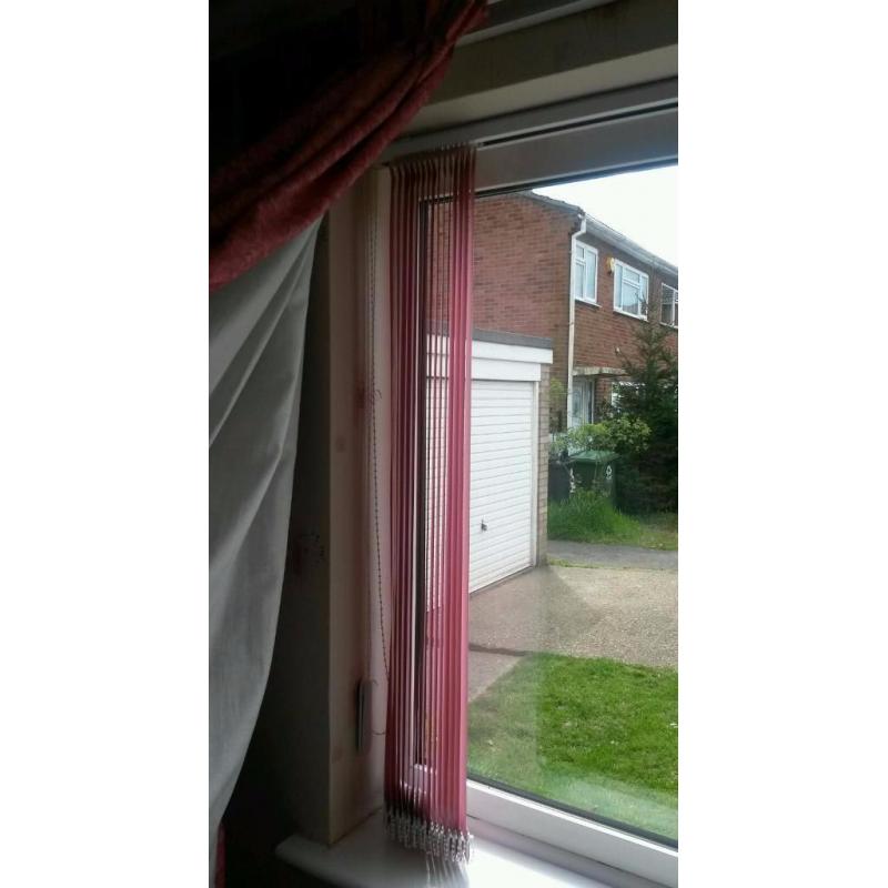 Vertical blinds very good condition