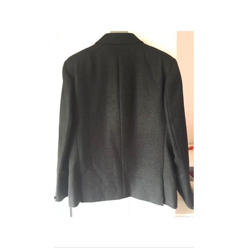 Brand new charcoal grey Crail Jacket and Waistcoat, size 40L