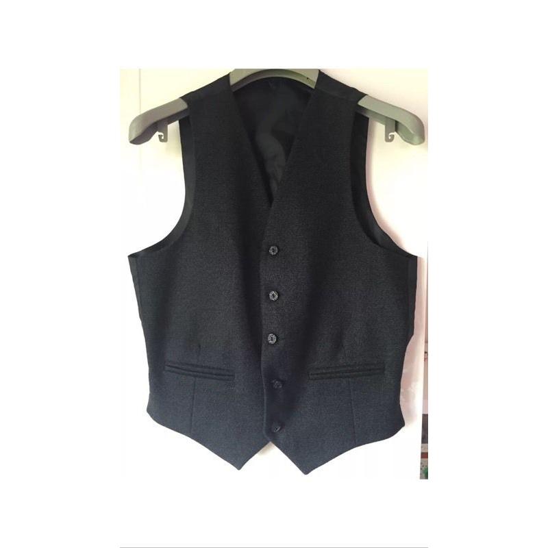 Brand new charcoal grey Crail Jacket and Waistcoat, size 40L
